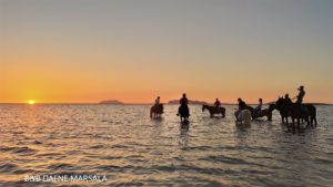 Tramonto salina genna